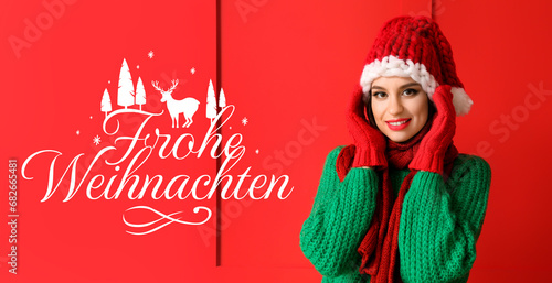 Text FROHE WEIHNACHTEN (Ger...