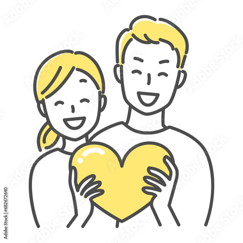 a couple being in love