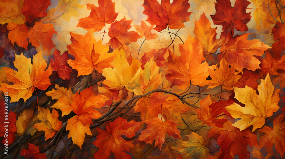Tapestry of Autumn Leaves Tapestry of Autumn Leaves