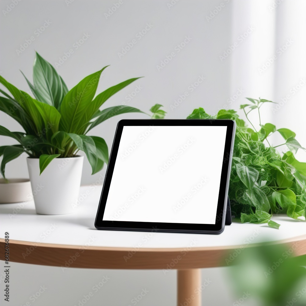 Touchscreen Tablet Mockup: Showcase Your Interactive Design Touchscreen Tablet Mockup: Showcase Your Interactive Design