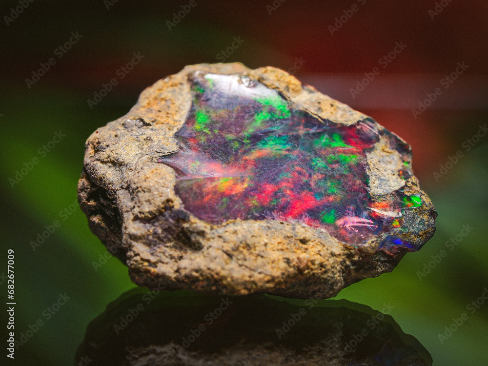 Natural Ethiopian Opal Loose Gemstone Natural Ethiopian Opal Loose Gemstone