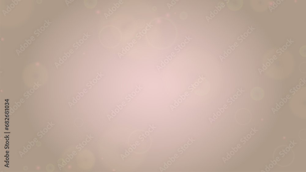 Abstract Vector Pink Background with Silver and White Light Spots. Magic Shiny Pastel Print. Baby Print. Romantic Bokeh Blurred Page Design for St' Valentines Day.  Gentle Stardust Pattern.
