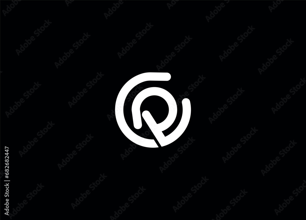 CR initial logo design and creative logo CR initial logo design and creative logo