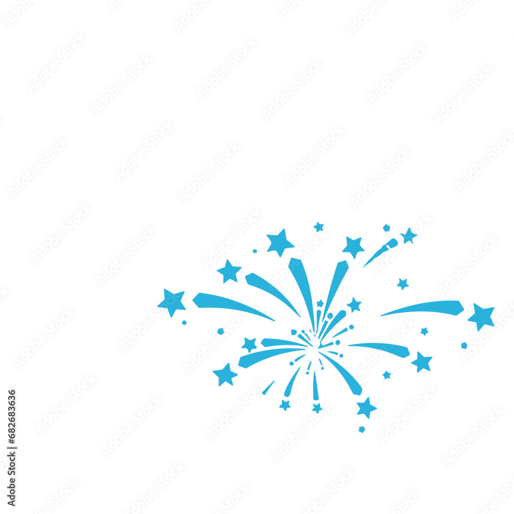 Abstract burst gold pattern fireworks set. Abstract burst gold pattern fireworks set.