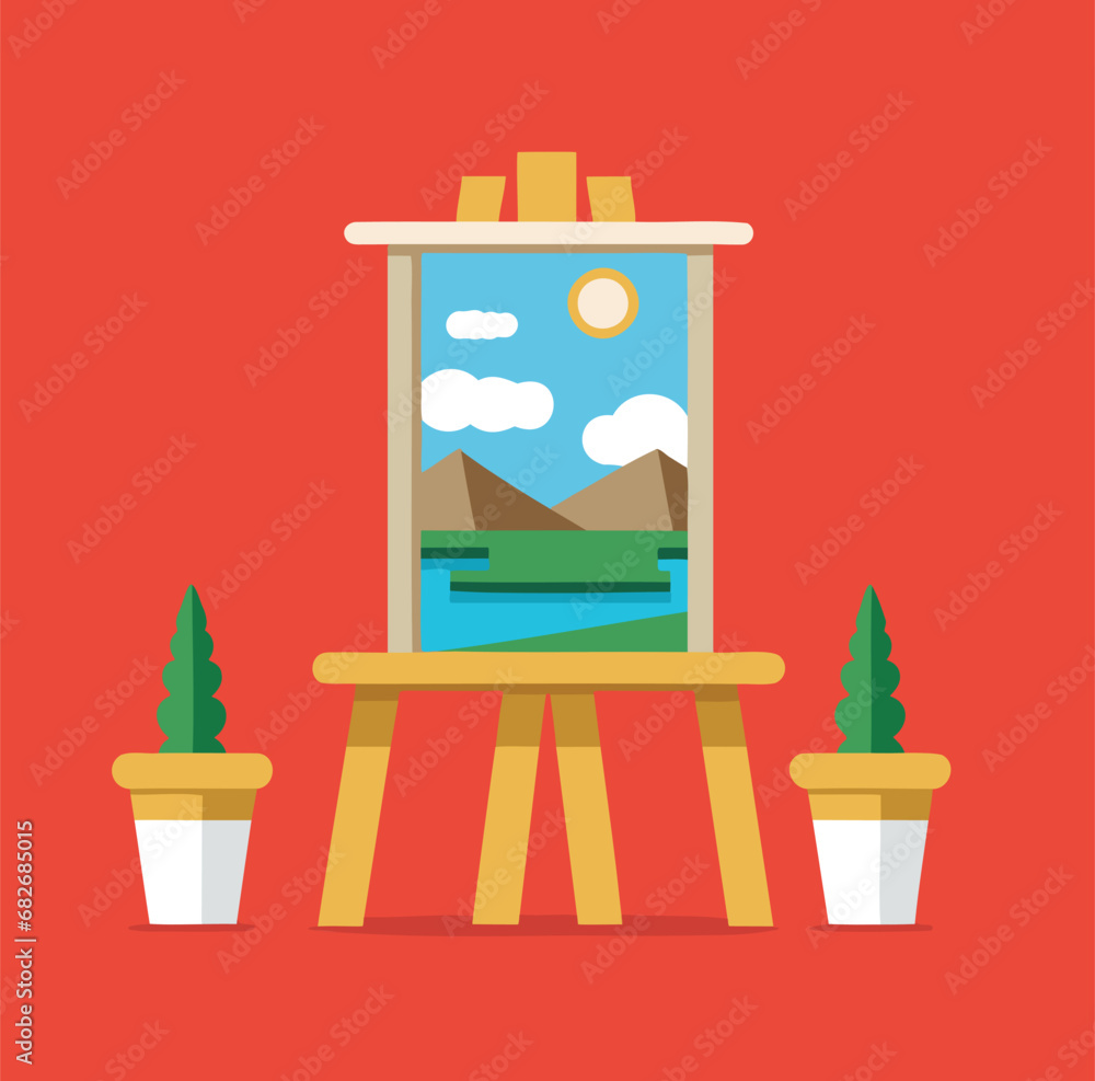 Obraz premium illustration of a painting