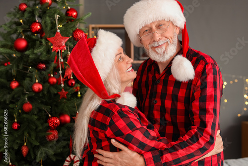 Happy senior couple in sant...
