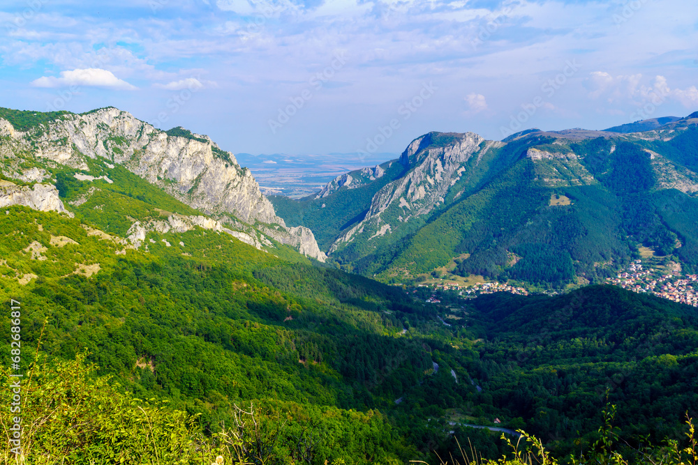 Vratsa Balkan Mountains, and the Vratsa town