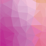 Colorful polygon pattern. Low poly design. Vector illustration
