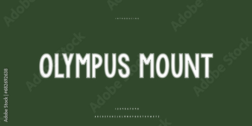 Elegant Font Uppercase Lowercase and Number. Classic Lettering Minimal Fashion Designs. Typography modern Sen serif fonts regular decorative vintage concept. vector illustration