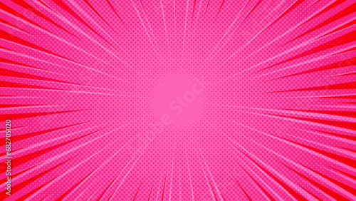 pop art pink comic background