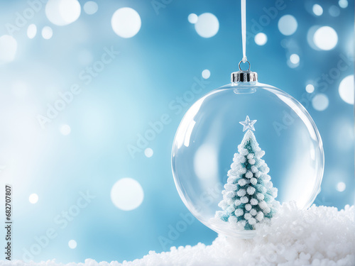 Merry christmas and happy new year background.