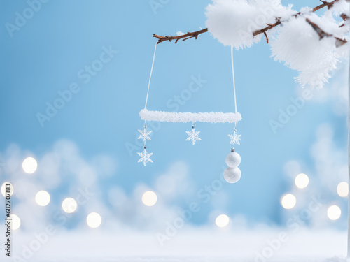 Merry christmas and happy new year background.