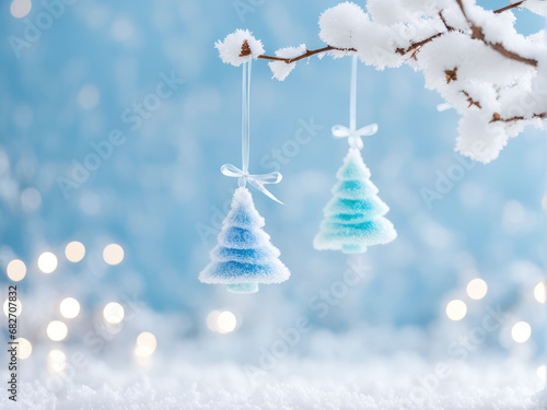 Merry christmas and happy new year background.