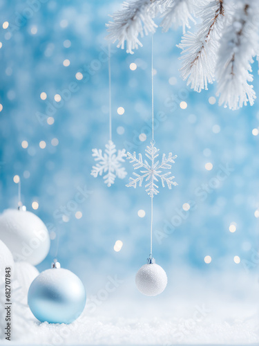 Merry christmas and happy new year background.