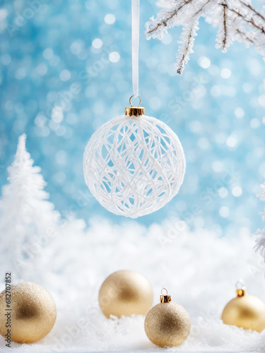 Merry christmas and happy new year background.