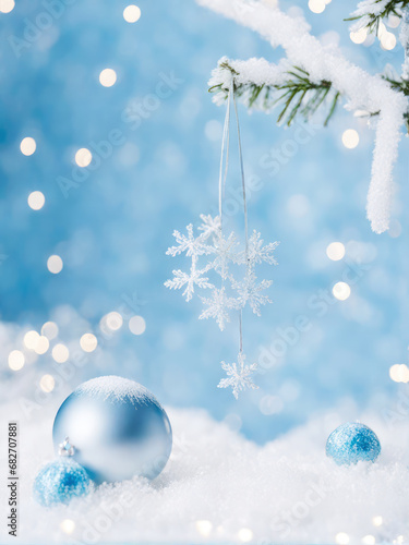 Merry christmas and happy new year background.