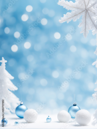 Merry christmas and happy new year background.