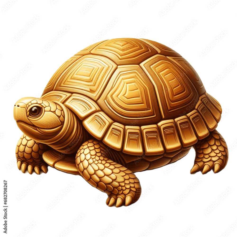 Fototapeta premium turtle isolated on white