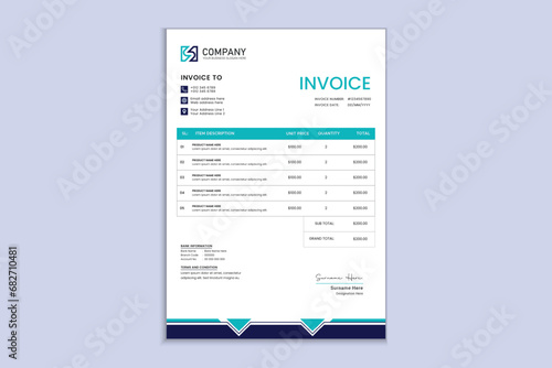 Professional invoice template for your business