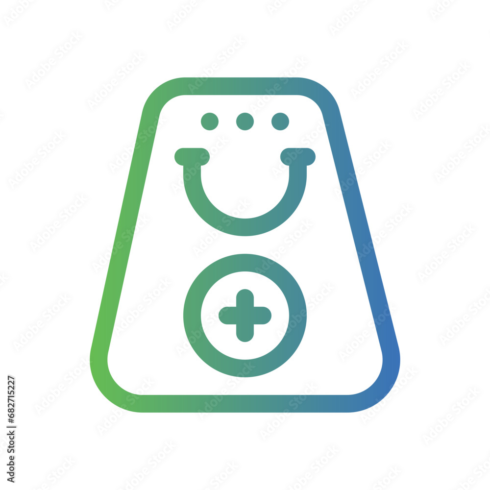 add to cart gradient icon