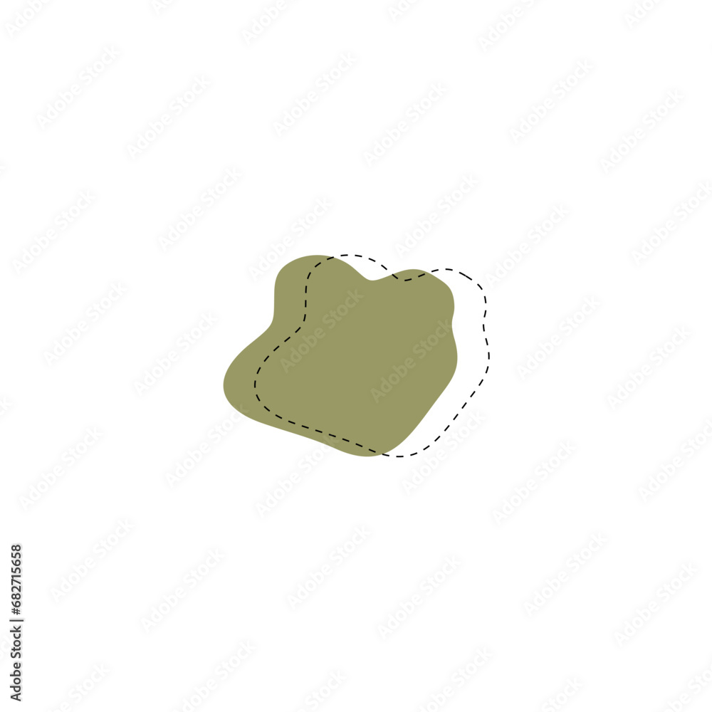 blob set of hand drawn element color illustration blob set of hand drawn element color illustration
