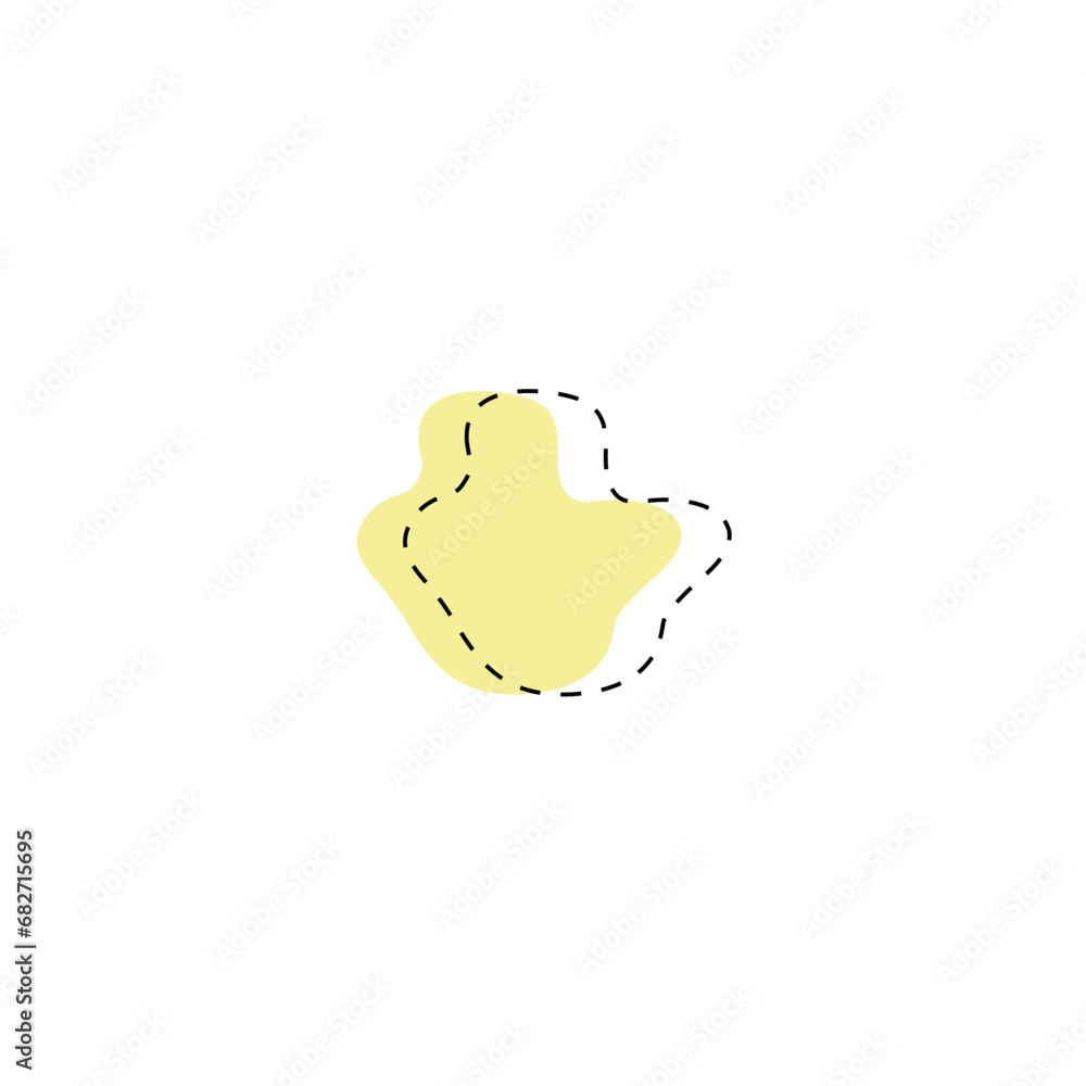 blob set of hand drawn element color illustration blob set of hand drawn element color illustration