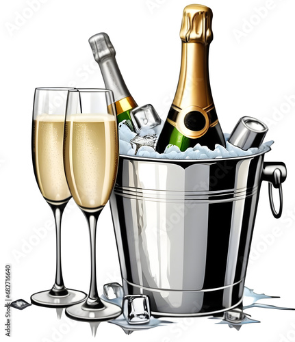 04 Champagne in a bucket