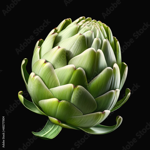 Artichoke isolated on white background