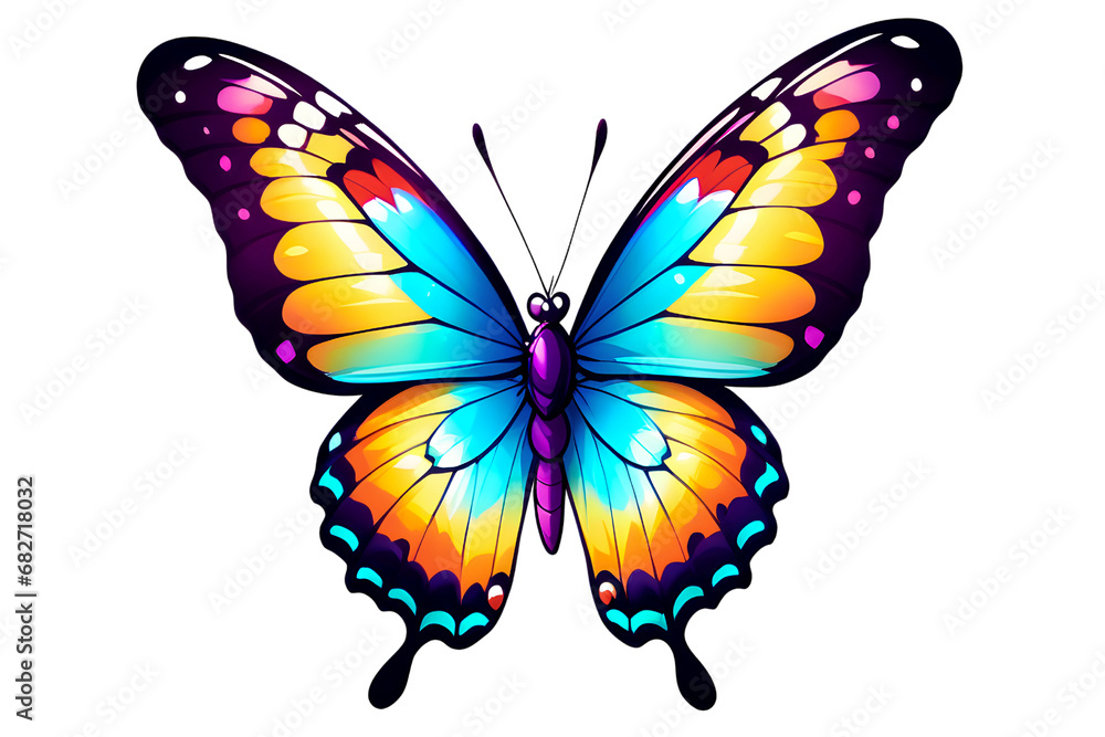 A Cartoonish Butterfly in a Playful Pose (PNG 10800x7200) A Cartoonish Butterfly in a Playful Pose (PNG 10800x7200)