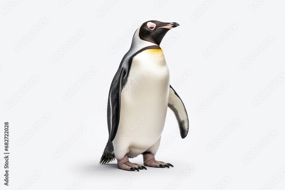 Fototapeta premium Penguin on a white background