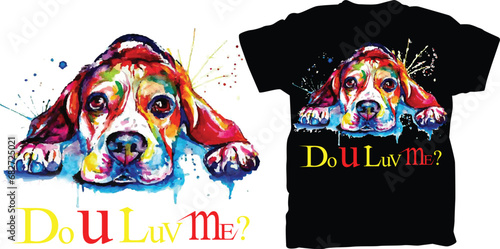 ''Do you love me?'' T-shirt design