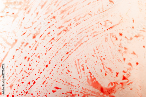 red currant juice on white background looks like a blood splashes