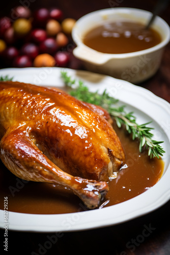 Rich and Delicious: Homemade Gravy Ready to Complement Turkey