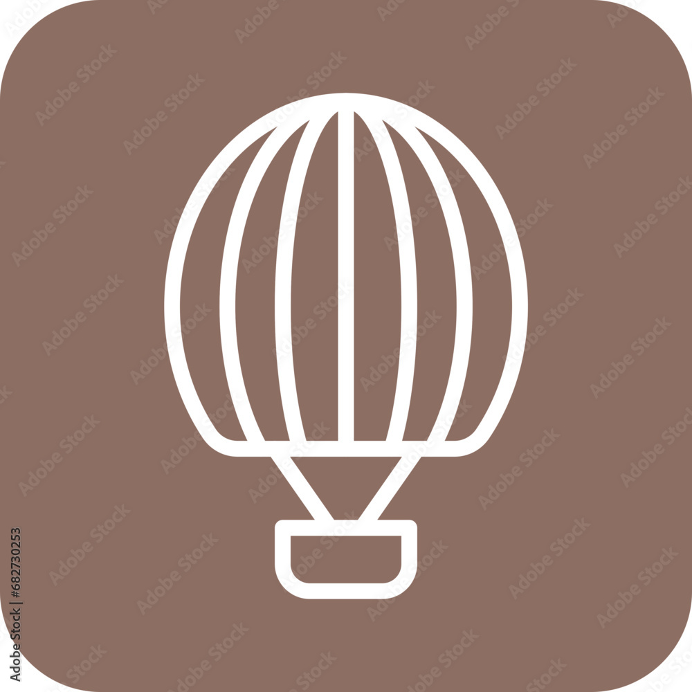 Hot Air Balloon Icon Hot Air Balloon Icon