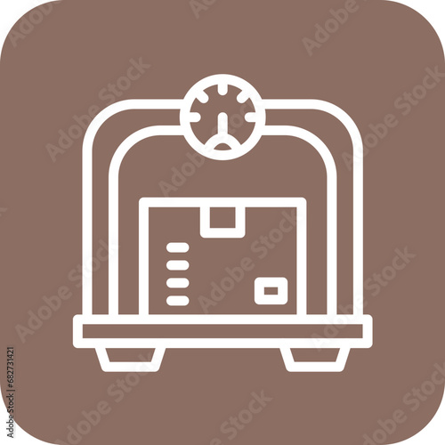 Parcel Weight Icon