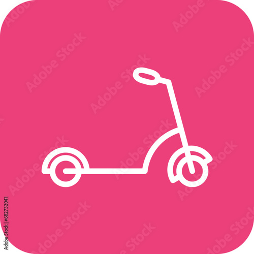 Kick Scooter Icon