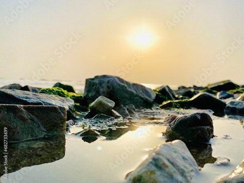 sunrise on the beach