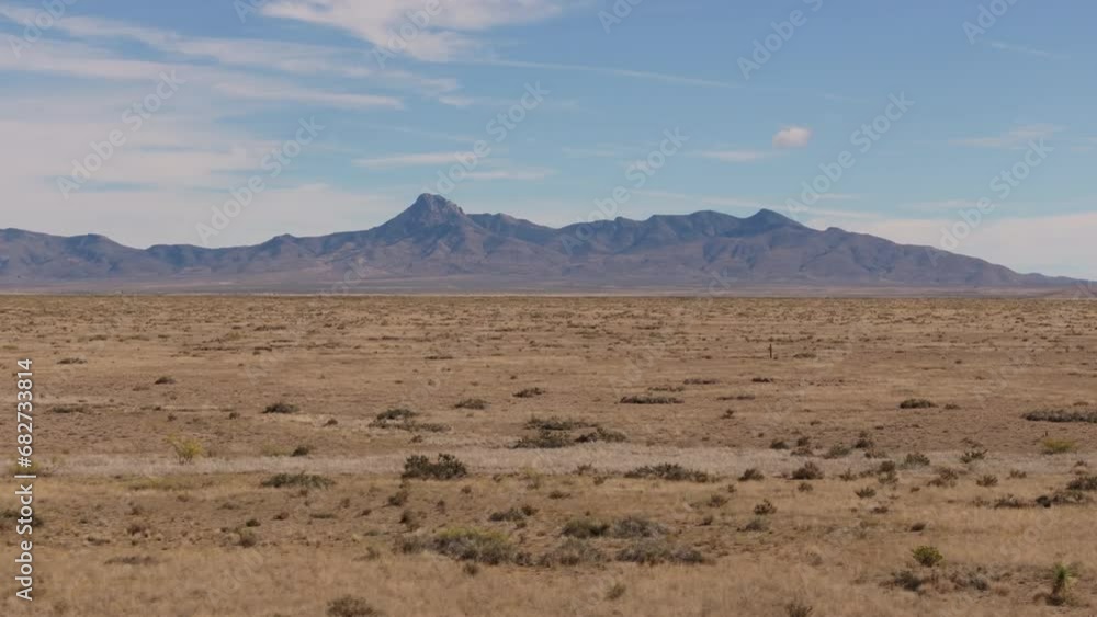 Cinematic Shot of Desert Landscape Cinematic Shot of Desert Landscape
