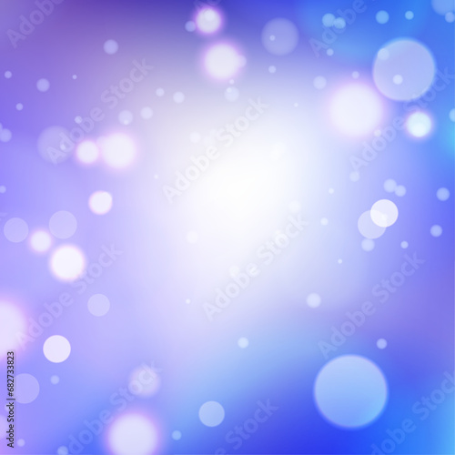 Abstract blue background with bokeh, Abstract blue background with circles, Blue banner