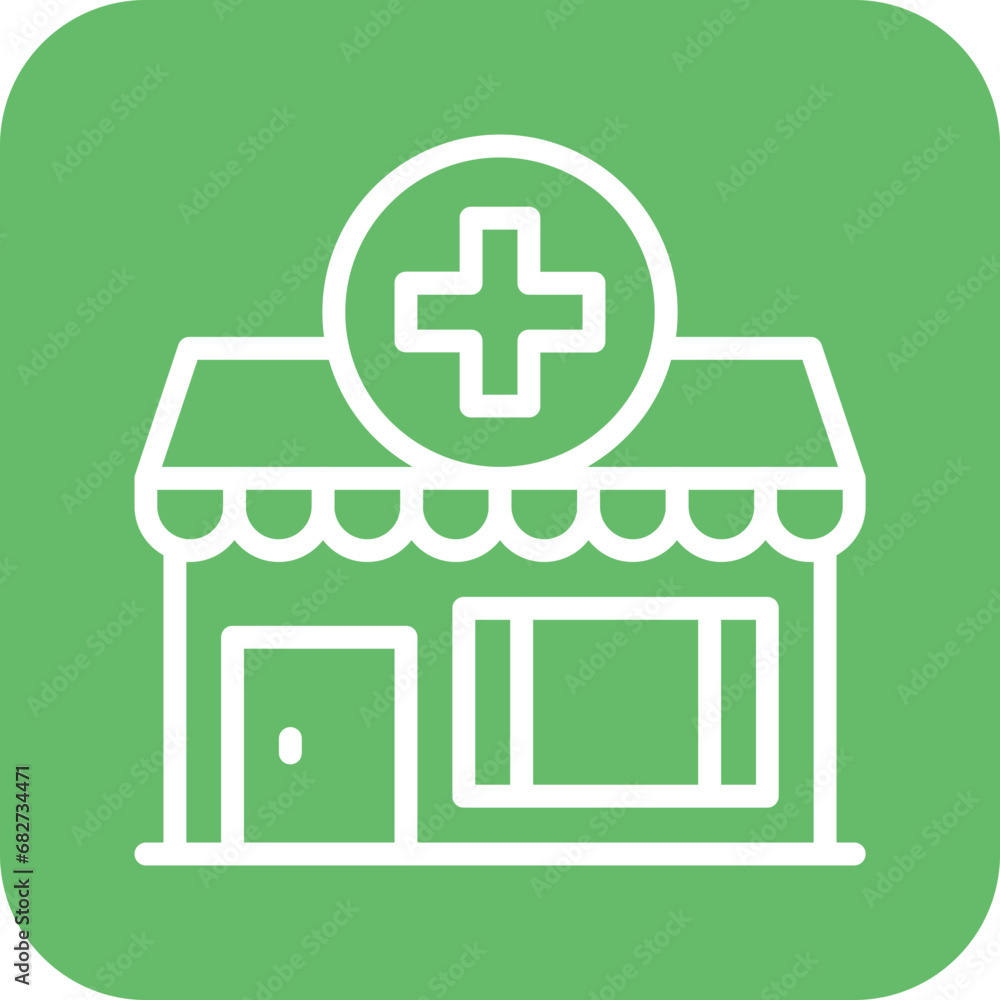 Obraz premium Pharmacy Icon