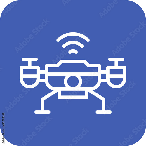 Smart Drone Icon