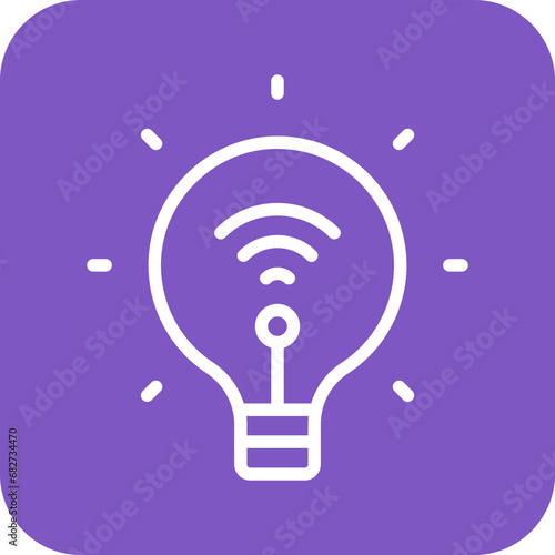 Smart Lighting Icon