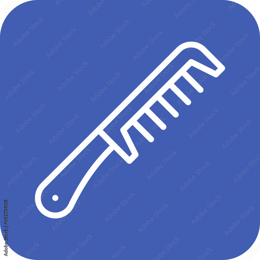 Fototapeta premium Hair Brush Icon