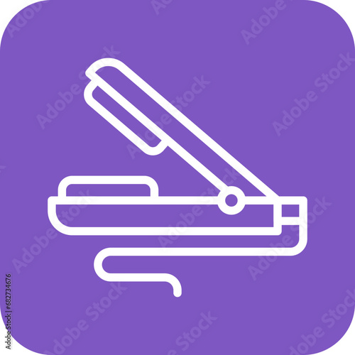 Hair Straightener Icon