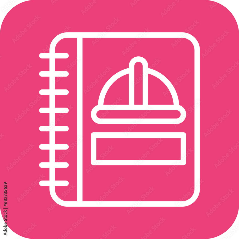 Engineer Notebook Icon Engineer Notebook Icon