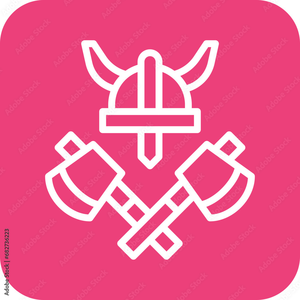 Obraz premium Viking Icon