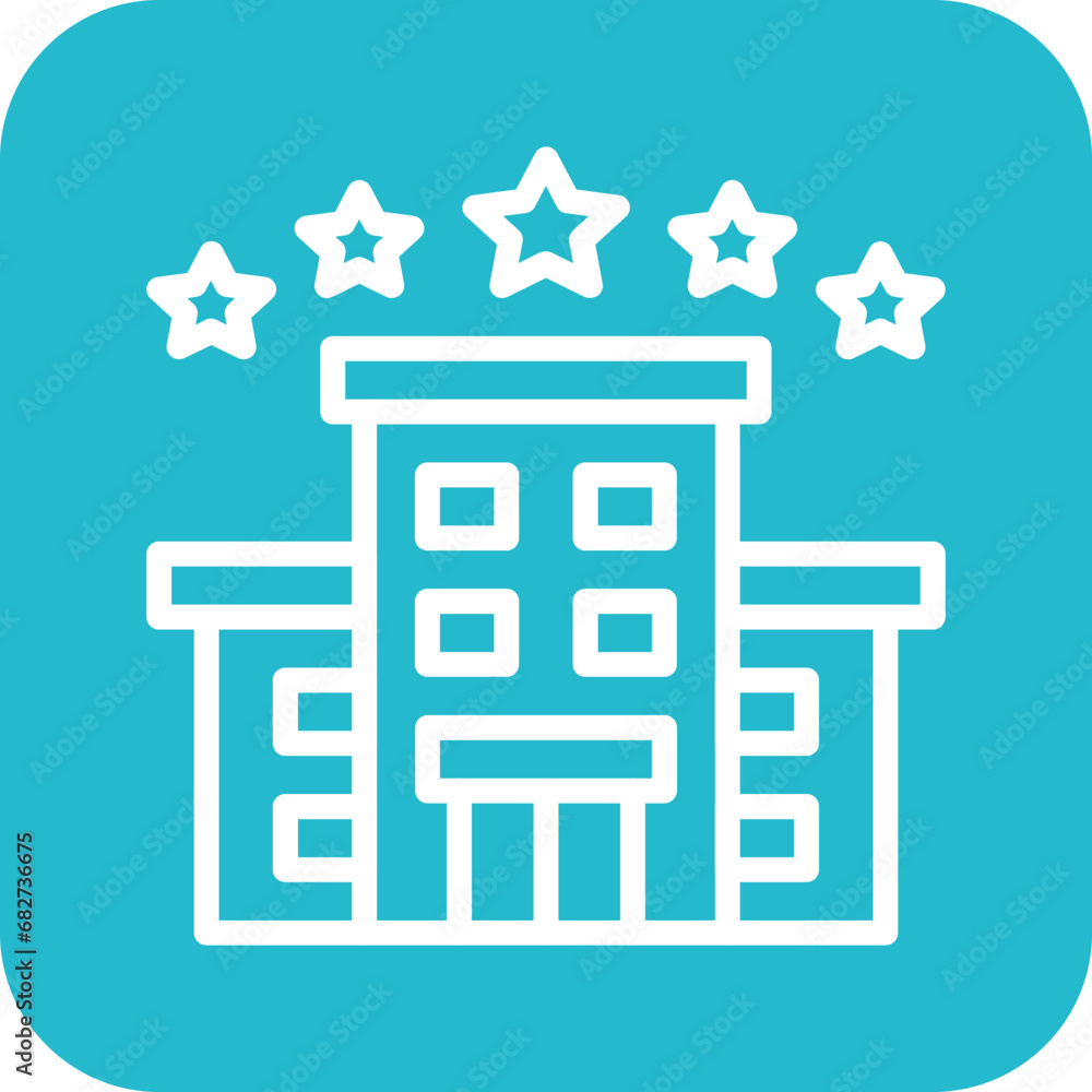 5 Star Hotel Icon 5 Star Hotel Icon