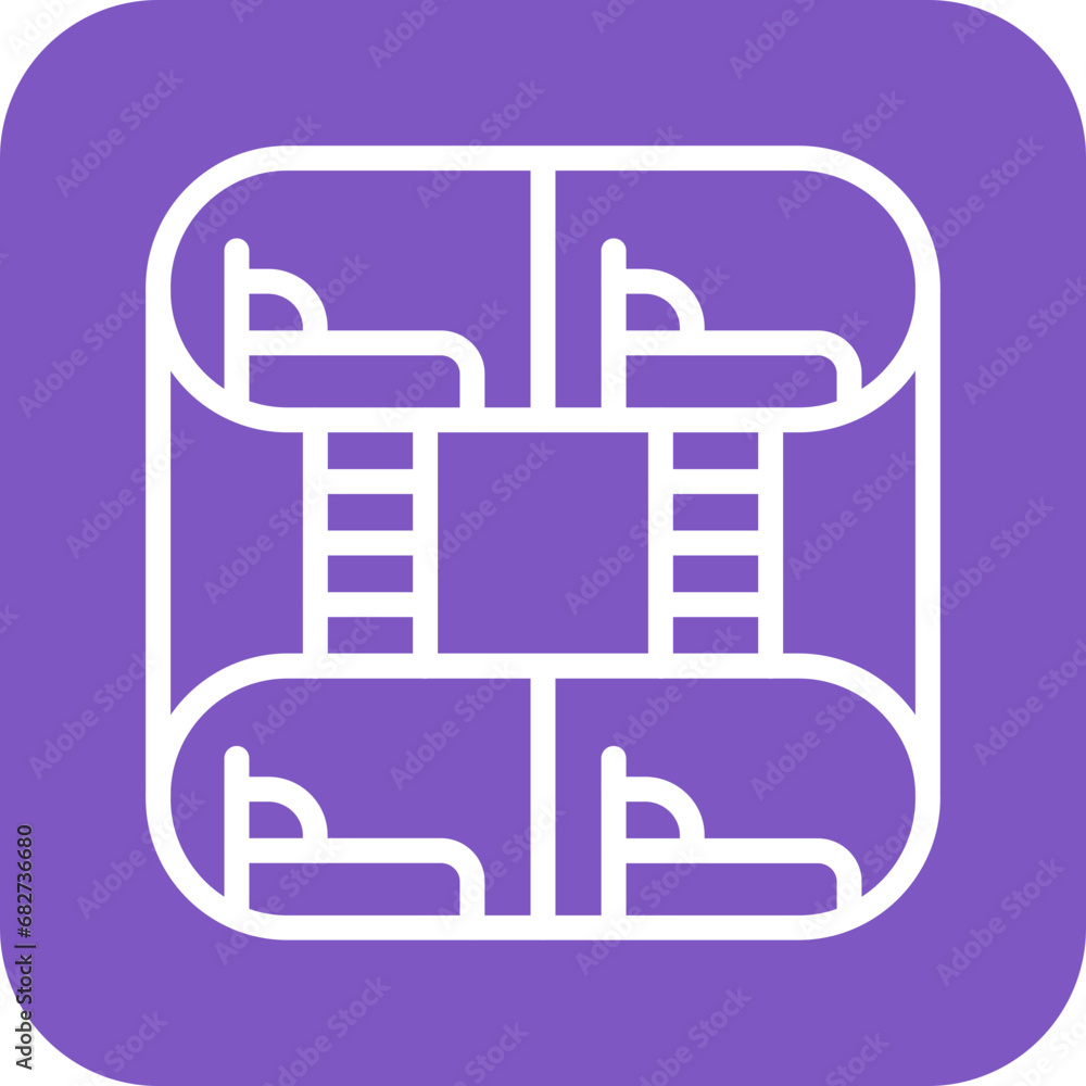 Capsule Hotel Icon Capsule Hotel Icon