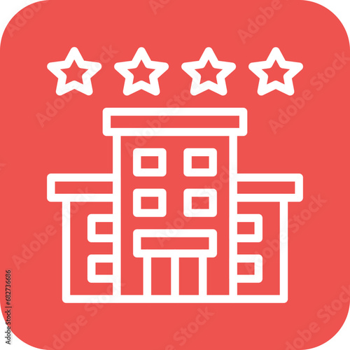 4 Star Hotel Icon