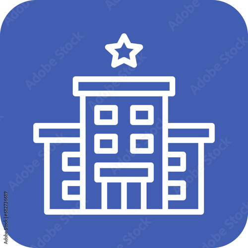 1 Star Hotel Icon